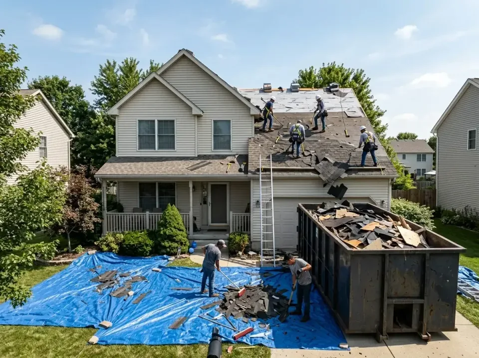 roof-replacement-debris-remova-004 — frequently asked questions, Cheapest Dumpster Rentals in Louisville, GA